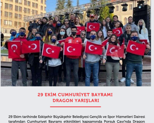 29 Ekim Cumhuriyet Bayramı Dragon Yarışları