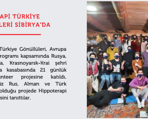 Hippoterapi Türkiye Gönüllüleri Sibirya’da