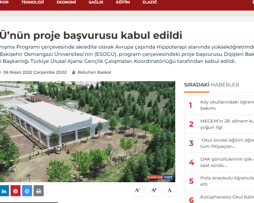 Elazığsonhaber Gazetesi